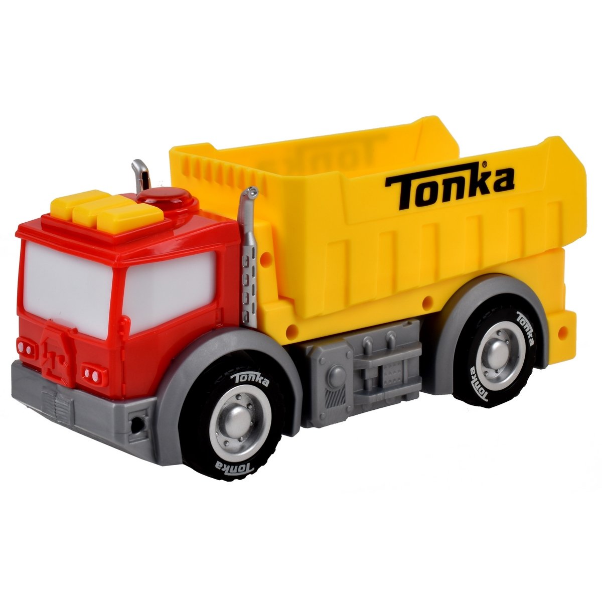 Vehiculo Tonka 18 Cms Con Luces Y Sonidos - Camion Volquete